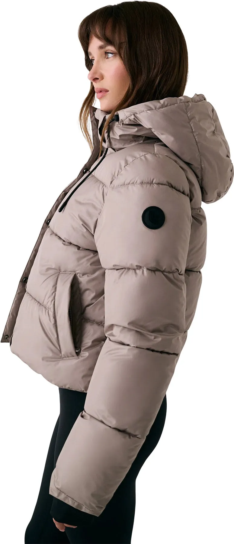 London Cropped Puffer Hooded Jacket - Women's|-|Manteau à capuchon matelassé écourté London - Femme sold by Altitude Sports product image thumbnail 5