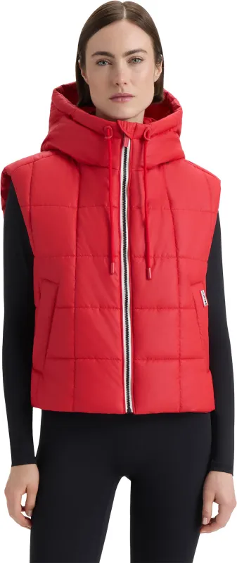 Lindsey Pu Coated Square Quilted Vest - Women's|-|Gilet matelassé Carré Lindsey - Femme sold by Altitude Sports