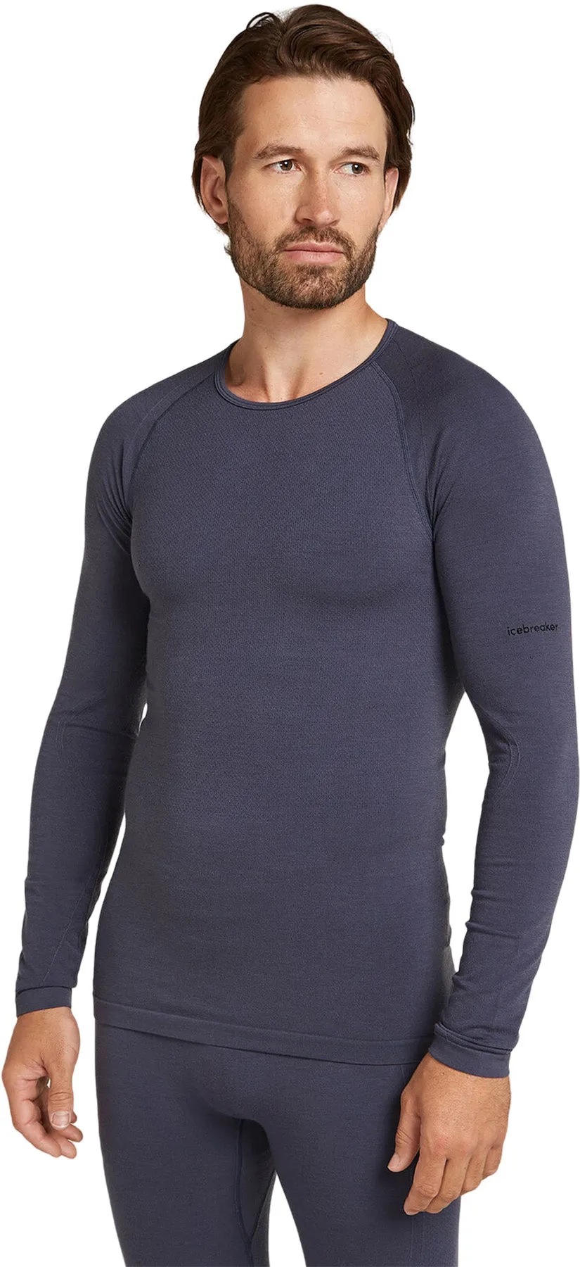 260 ZoneKnit Seamless Merino Blend Long Sleeve Crewe Thermal Top - Men's|-|Haut thermique à col rond et manches longues en mélange de mérinos sans couture 260 ZoneKnit - Homme sold by Altitude Sports product image thumbnail 2