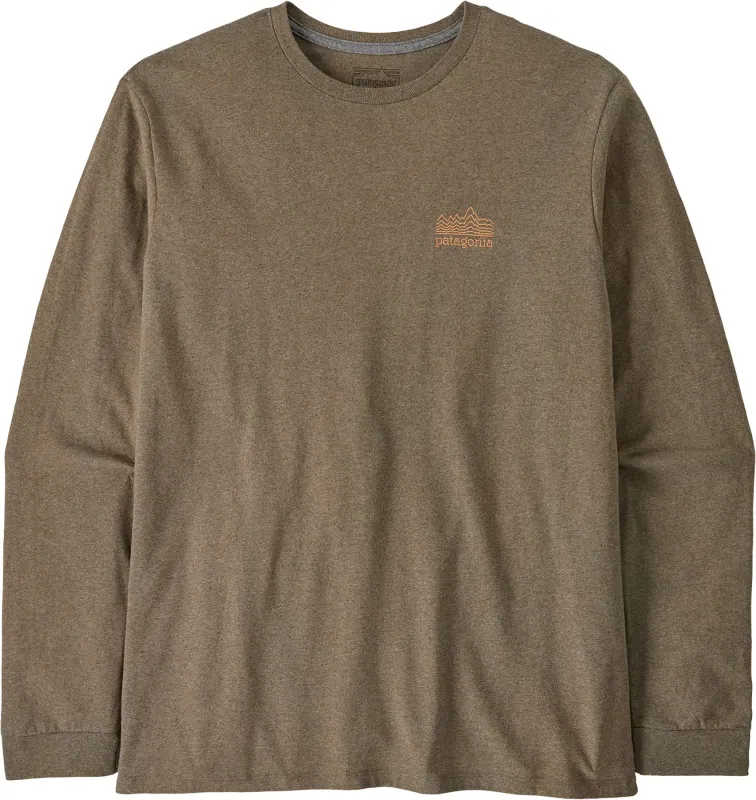 Strataspire Responsibili-Tee Long Sleeve T-Shirt - Men's|-|T-shirt à manches longues Strataspire Responsibili-Tee - Homme made by Patagonia
