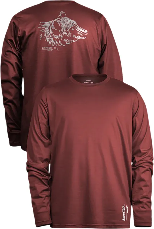 Sutton Long Sleeve Merino Wool Stretchwool 160 Top - Men's|-|Haut à manches longues en laine mérinos Stretchwool 160 Sutton - Homme made by Altitude Sports