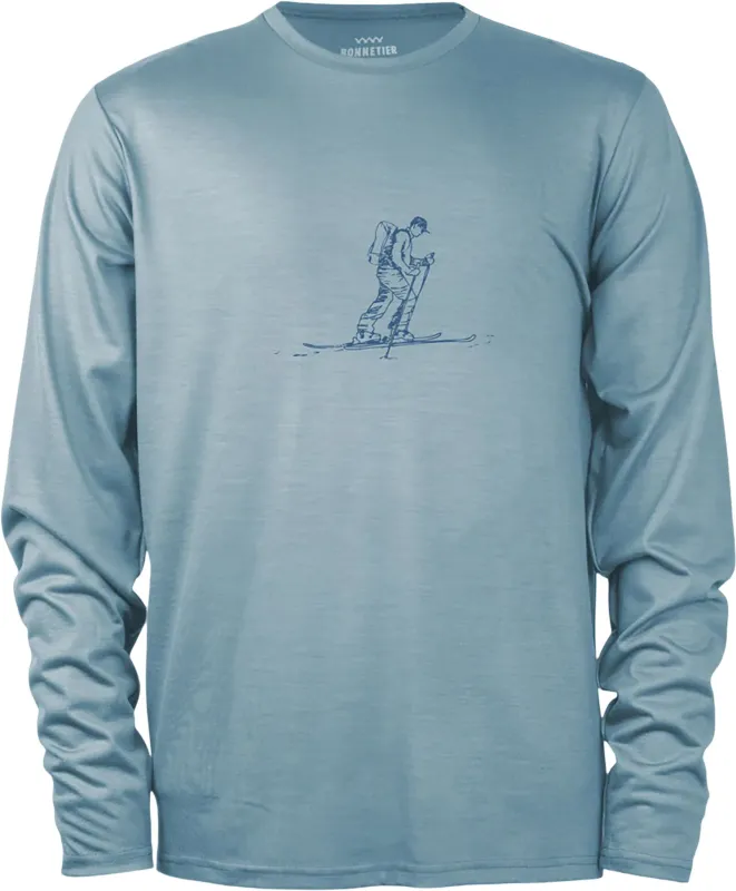Stoneham Long Sleeve Merino Wool 190 Top - Men's|-|Haut à manches longues en laine mérinos 190 Stoneham - Homme sold by Altitude Sports