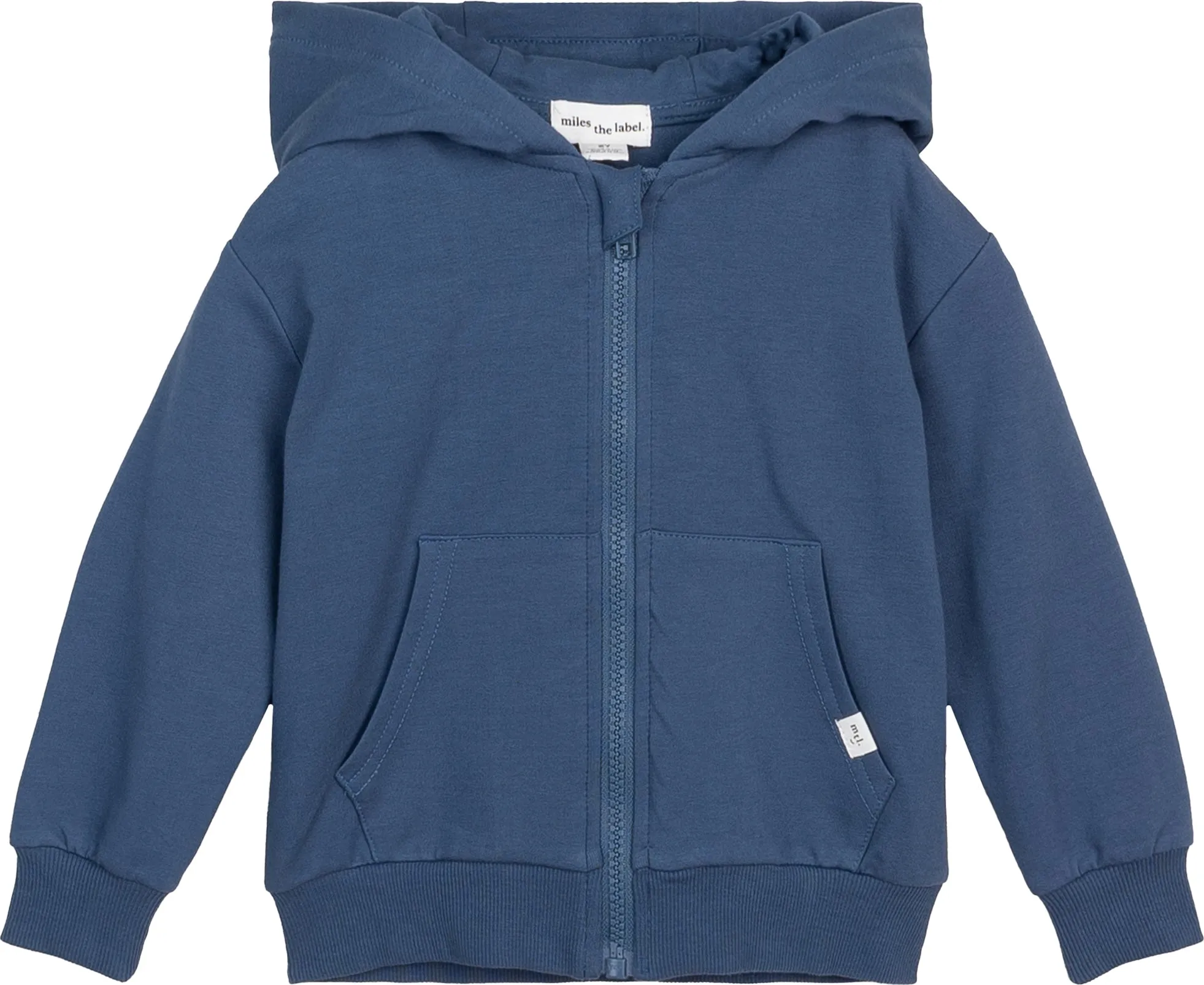 Miles Blue Zip-Up Hoodie - Kids|-|Chandail à capuchon zippé Miles blue - Enfant sold by Altitude Sports