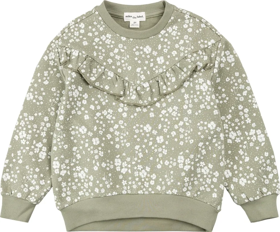 Floral Print Sweatshirt - Girls|-|Chandail à imprimé floral - Fille sold by Altitude Sports