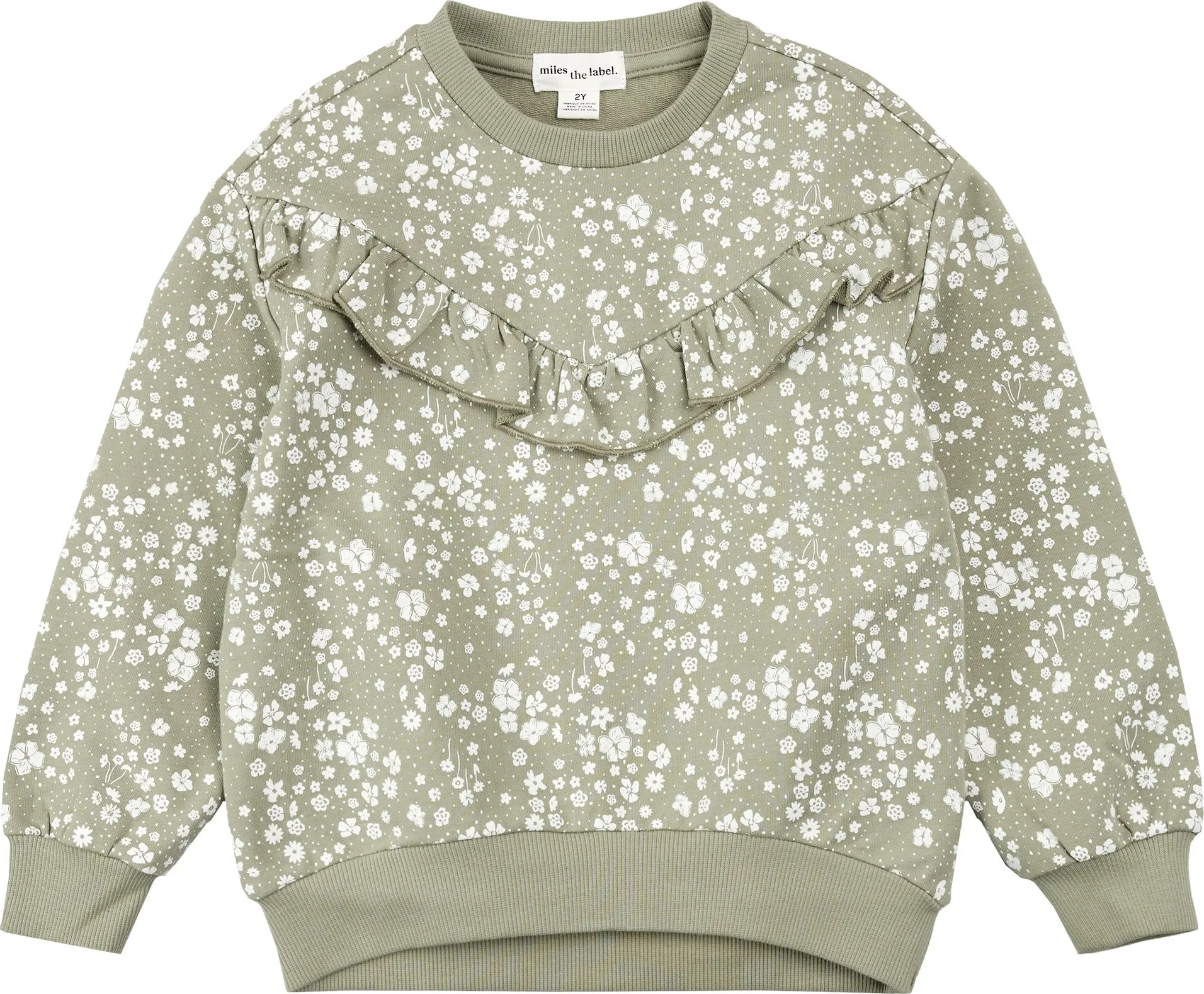 Floral Print Sweatshirt - Girls|-|Chandail à imprimé floral - Fille sold by Altitude Sports