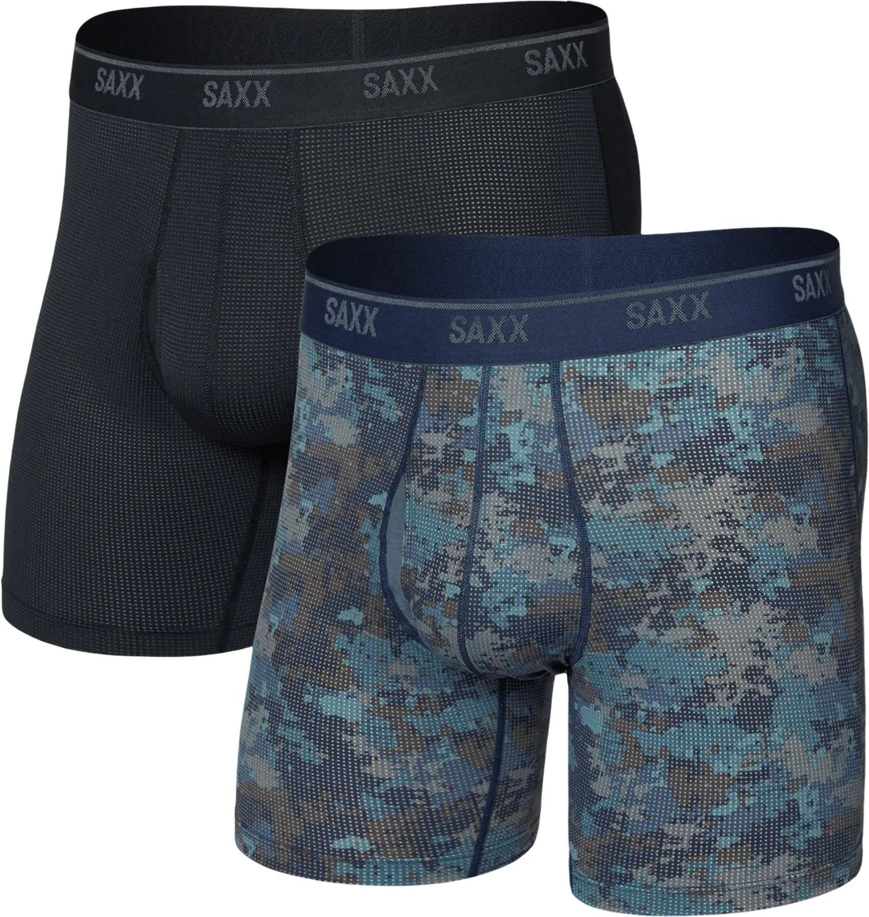 Quest Quick-Dry Mesh 2 Pack Boxer Brief with Fly - Men's|-|Caleçon boxeur avec braguette paquet de 2 Quest Quick-Dry Mesh - Homme sold by Altitude Sports product image thumbnail 2