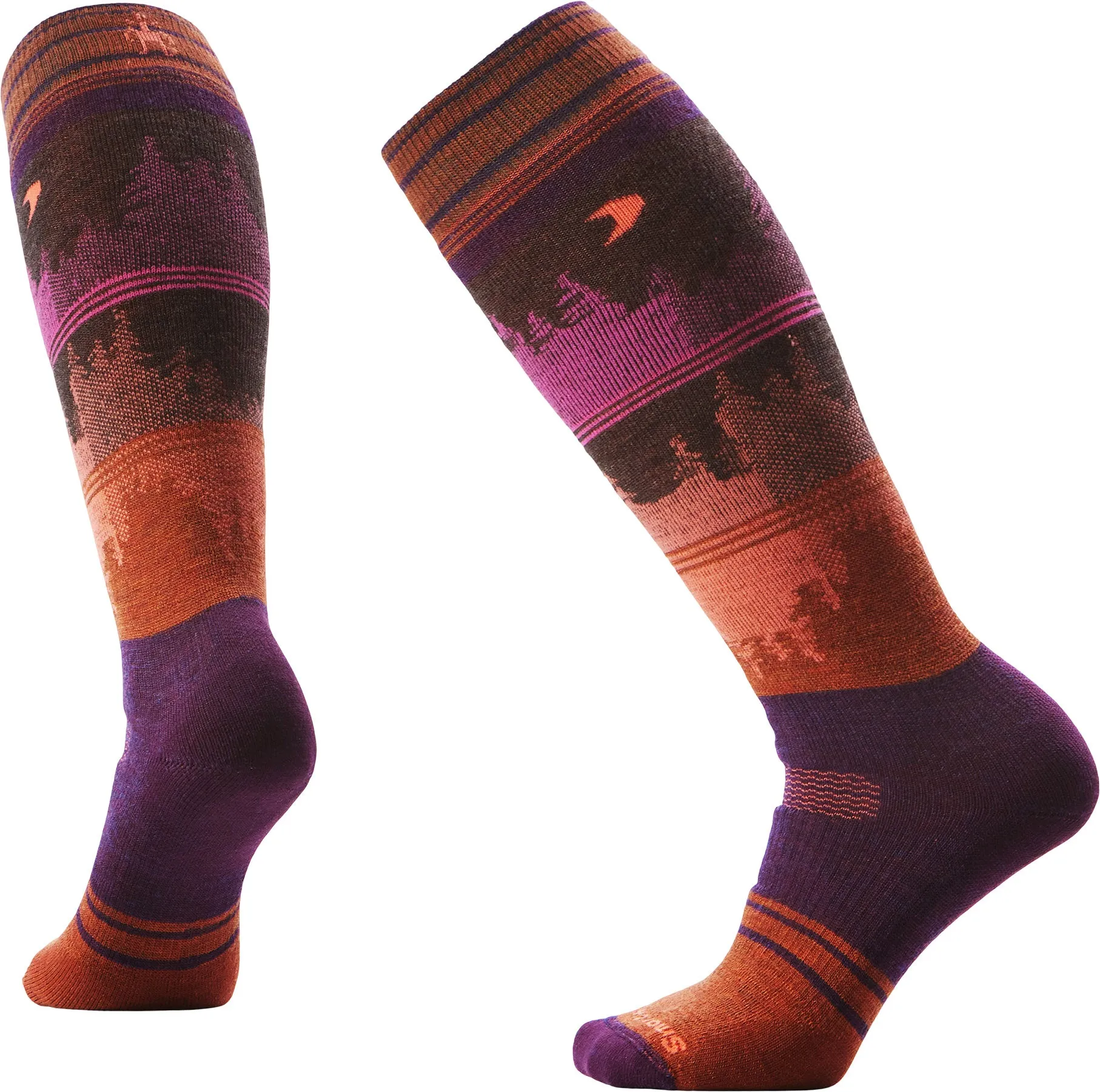 Snowboard Twilight Vista Over The Calf Socks - Women's|-|Chaussettes sous-genou Snowboard Twilight Vista - Femme sold by Altitude Sports
