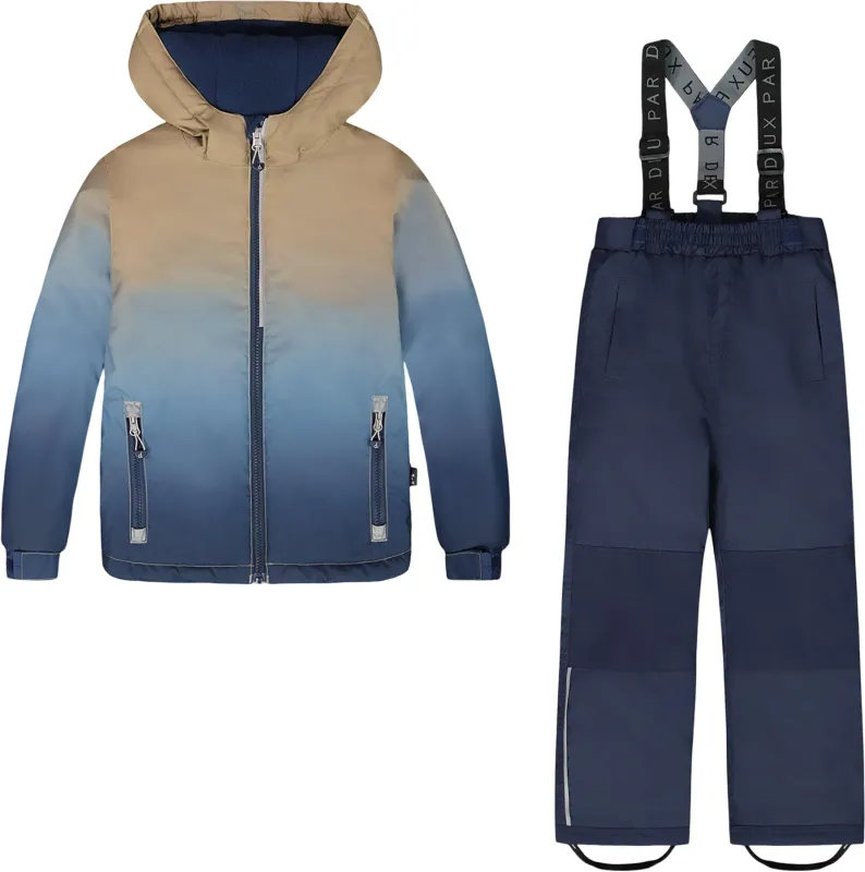 Navy Chill Two-Piece Outerwear Set with Light Insulation - Big Boy|-|Ensemble d'extérieur deux pièces avec légère isolation Chill Bleu Marin - Grand garçon sold by Altitude Sports
