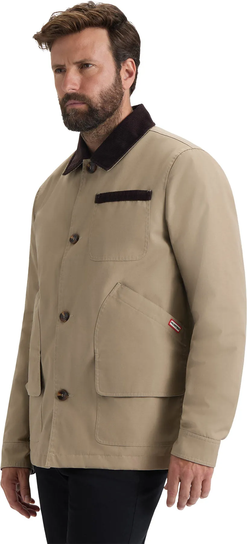 Samuel Canvas Jacket with Corduroy Trims - Men's|-|Veste en toile avec Bordures en Velours Côtelé Samuel - Homme sold by Altitude Sports product image thumbnail 4