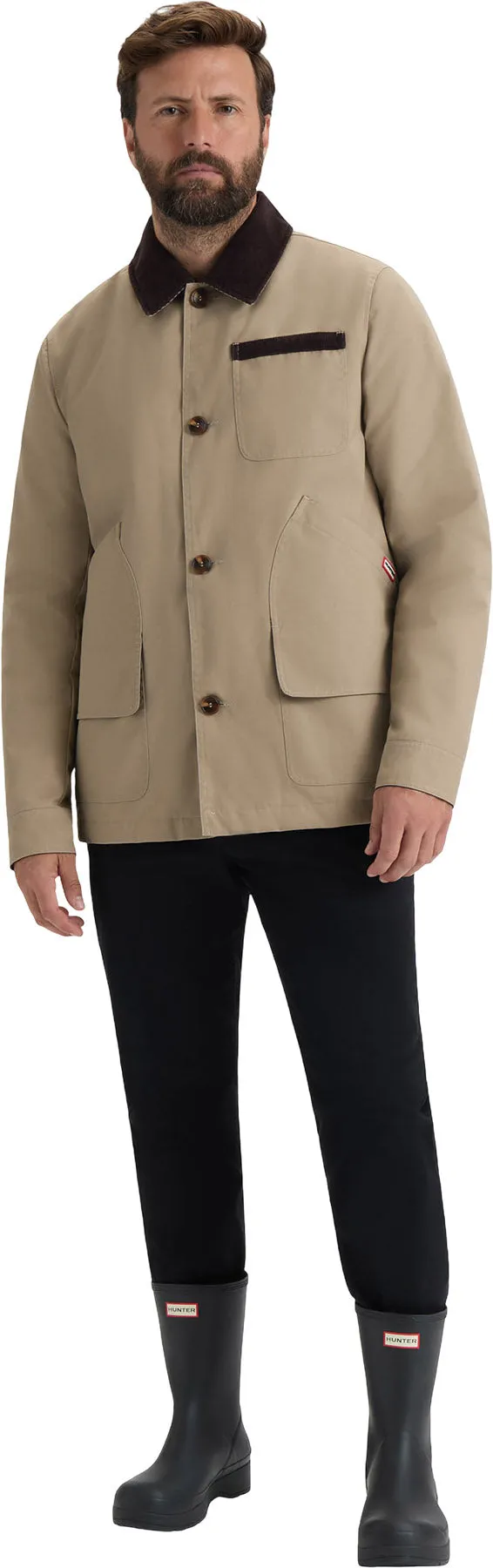 Samuel Canvas Jacket with Corduroy Trims - Men's|-|Veste en toile avec Bordures en Velours Côtelé Samuel - Homme sold by Altitude Sports product image thumbnail 3