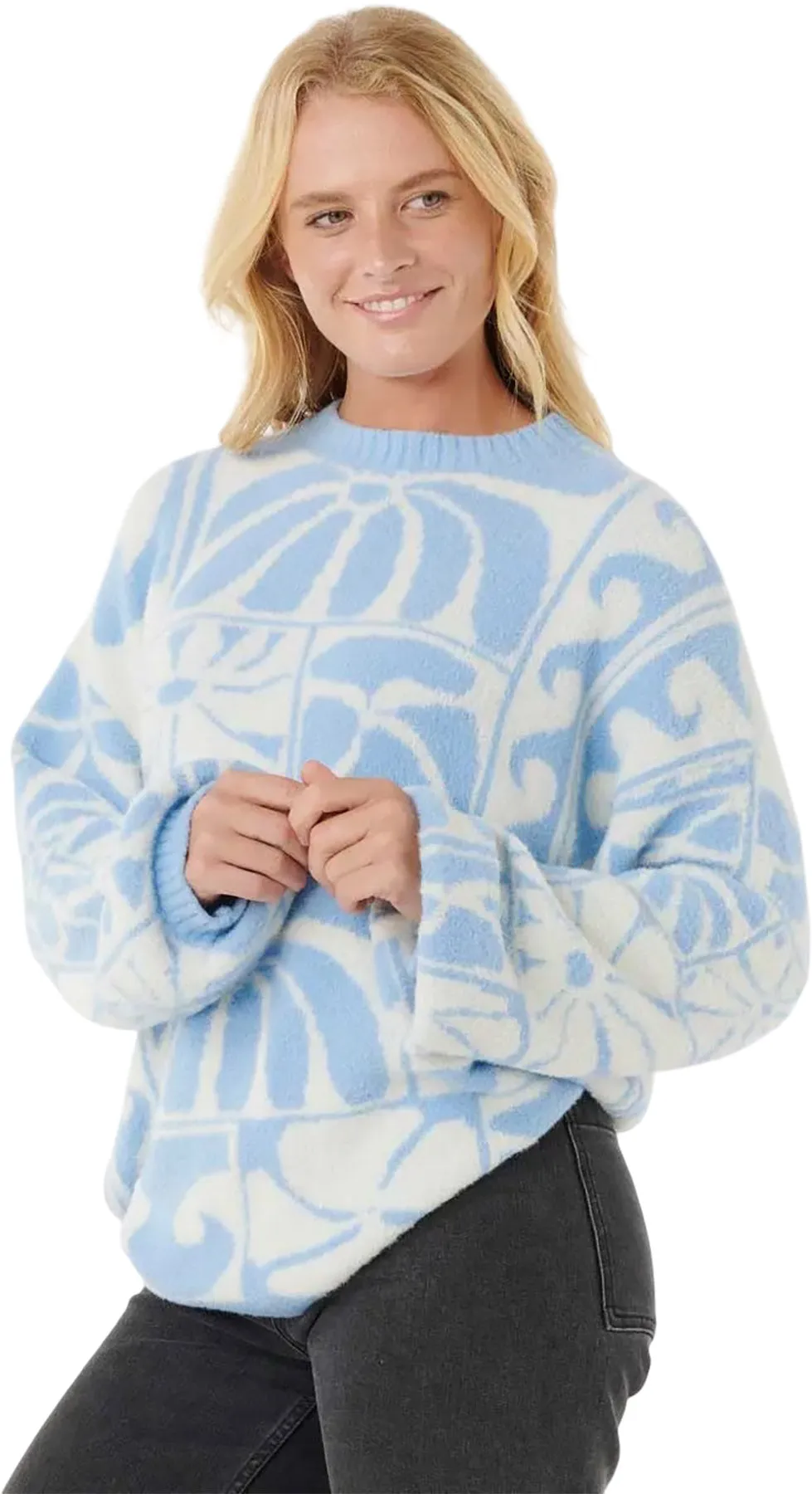 Artist Of The Search Ty Williams Jacquard Crew Neck Sweater - Women's|-|Chandail jacquard à col rond Artist Of The Search Ty Williams - Femme sold by Altitude Sports product image thumbnail 2
