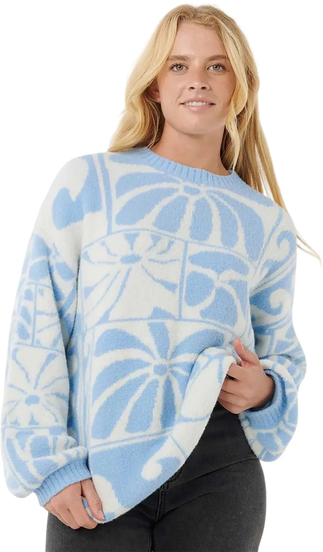 Artist Of The Search Ty Williams Jacquard Crew Neck Sweater - Women's|-|Chandail jacquard à col rond Artist Of The Search Ty Williams - Femme sold by Altitude Sports