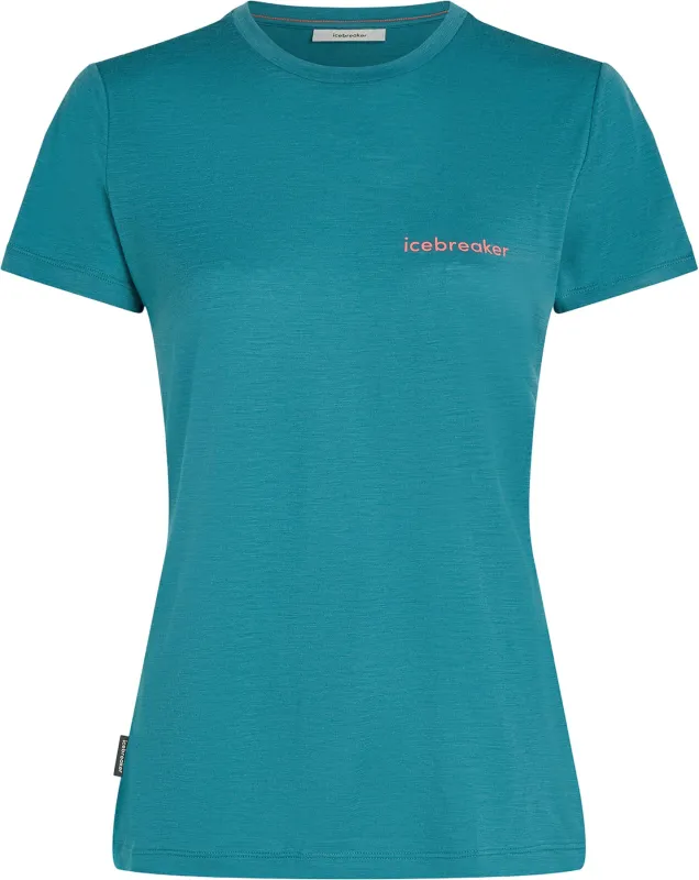 Merino 150 Tech Lite IB Wordmark Short Sleeve T-Shirt - Women's|-|T-shirt à manches courtes en mérinos 150 Tech Lite IB Wordmark - Femme sold by Altitude Sports