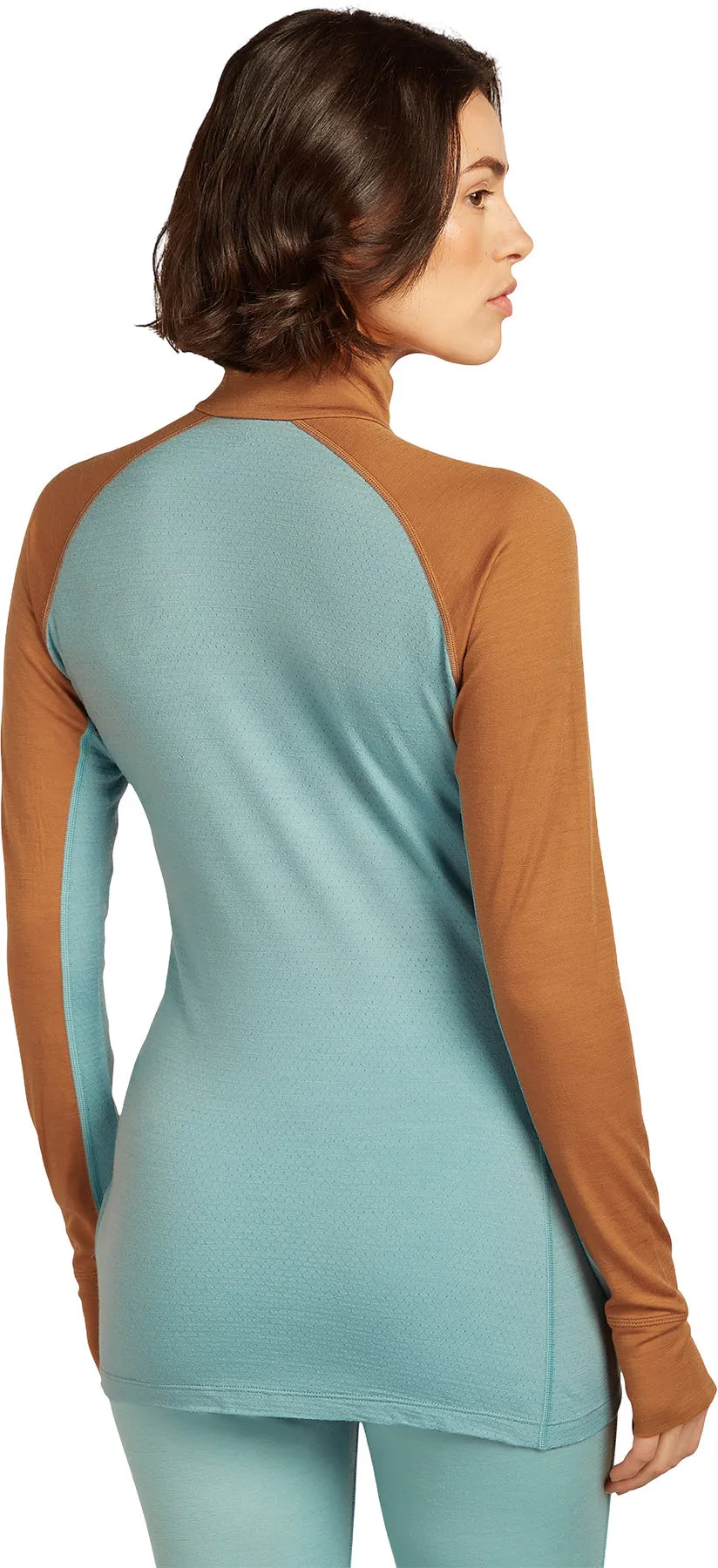 Merino 200 ZoneKnit Long Sleeve Half Zip Thermal Top - Women's|-|Haut thermique à demi-glissière et manches longues en mérinos 200 ZoneKnit - Femme sold by Altitude Sports product image thumbnail 4