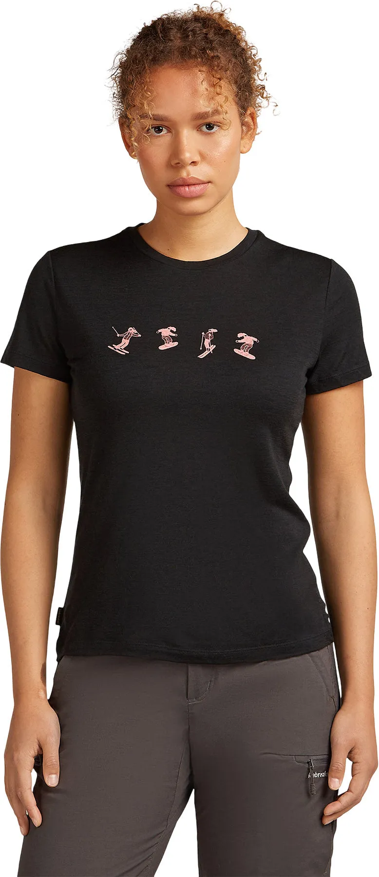 Merino 150 Tech Lite Snow Day Short Sleeve T-Shirt - Women's|-|T-shirt à manches courtes en mérinos 150 Tech Lite Snow Day - Femme sold by Altitude Sports product image thumbnail 2