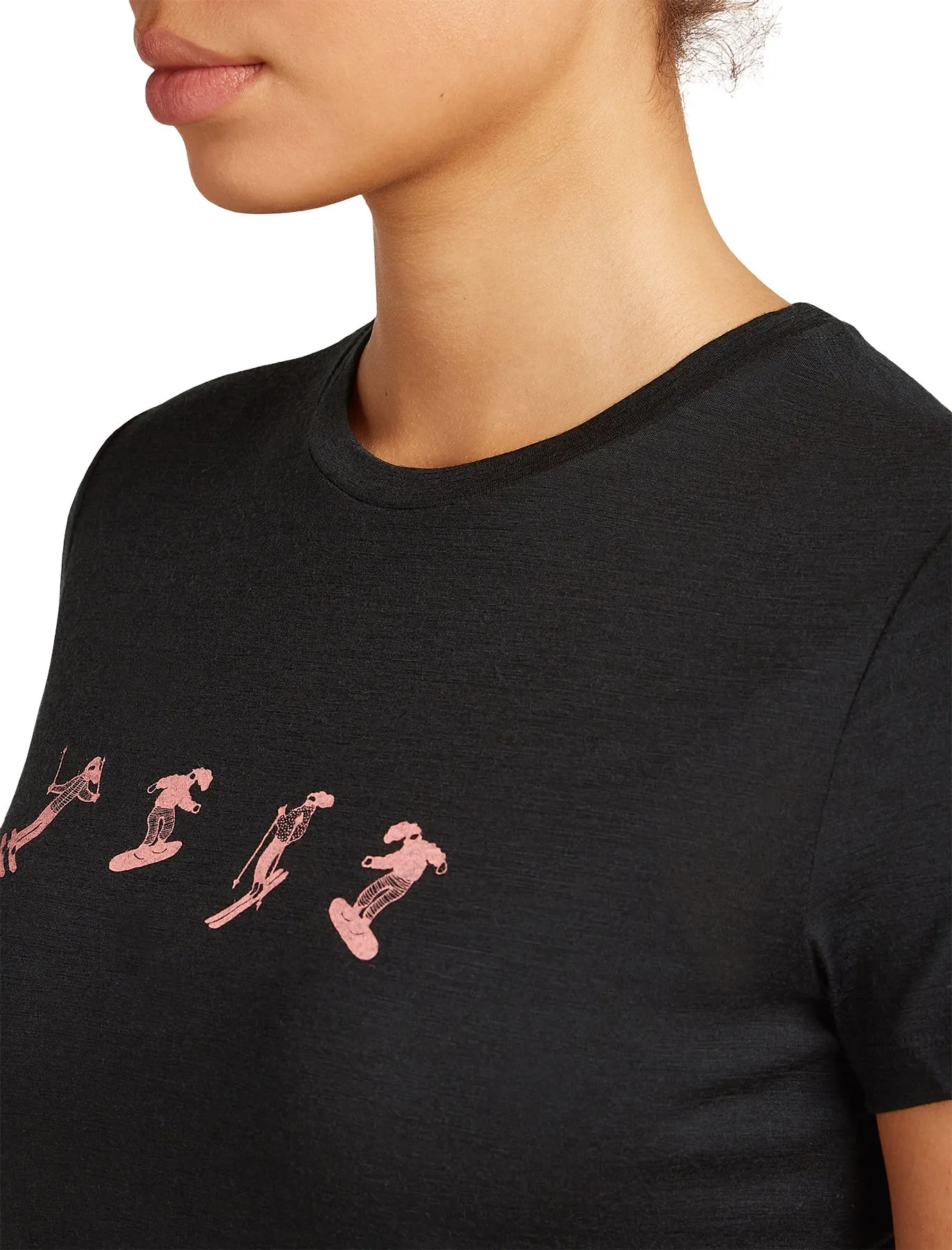 Merino 150 Tech Lite Snow Day Short Sleeve T-Shirt - Women's|-|T-shirt à manches courtes en mérinos 150 Tech Lite Snow Day - Femme sold by Altitude Sports product image thumbnail 4