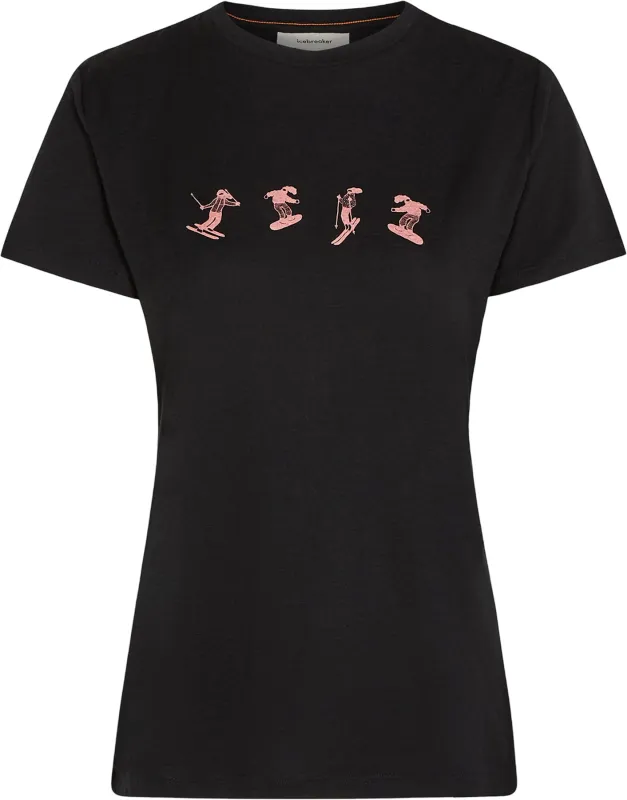 Merino 150 Tech Lite Snow Day Short Sleeve T-Shirt - Women's|-|T-shirt à manches courtes en mérinos 150 Tech Lite Snow Day - Femme sold by Altitude Sports