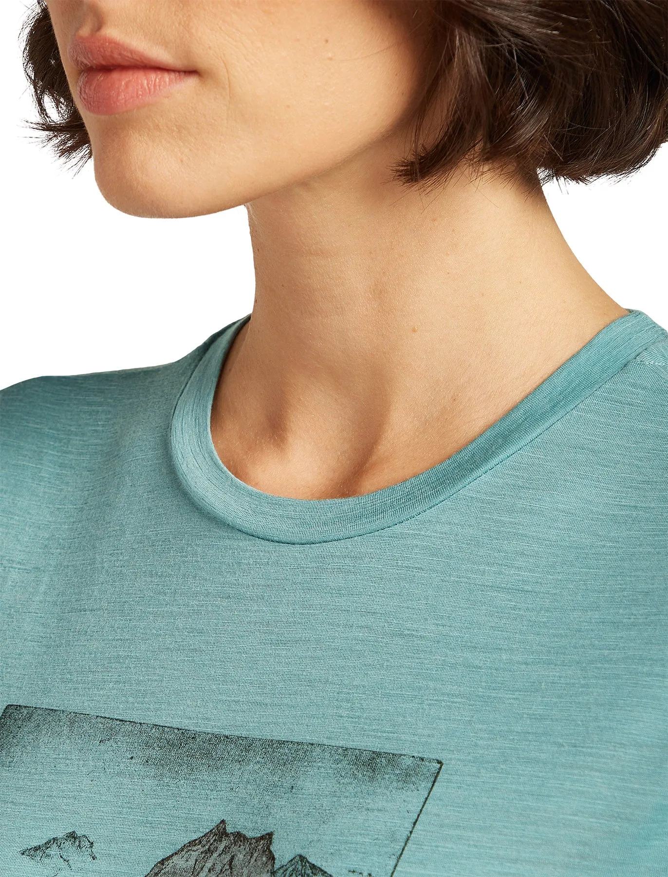 Merino 150 Tech Lite Terrain Short Sleeve T-Shirt - Women's|-|T-shirt à manches courtes en mérinos 150 Tech Lite Terrain - Femme sold by Altitude Sports product image thumbnail 4