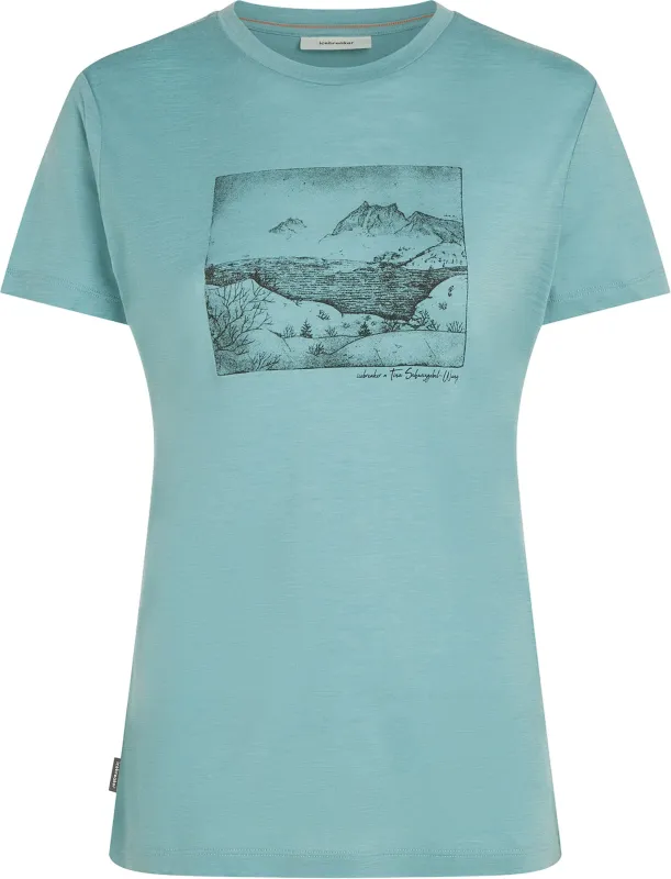 Merino 150 Tech Lite Terrain Short Sleeve T-Shirt - Women's|-|T-shirt à manches courtes en mérinos 150 Tech Lite Terrain - Femme sold by Altitude Sports