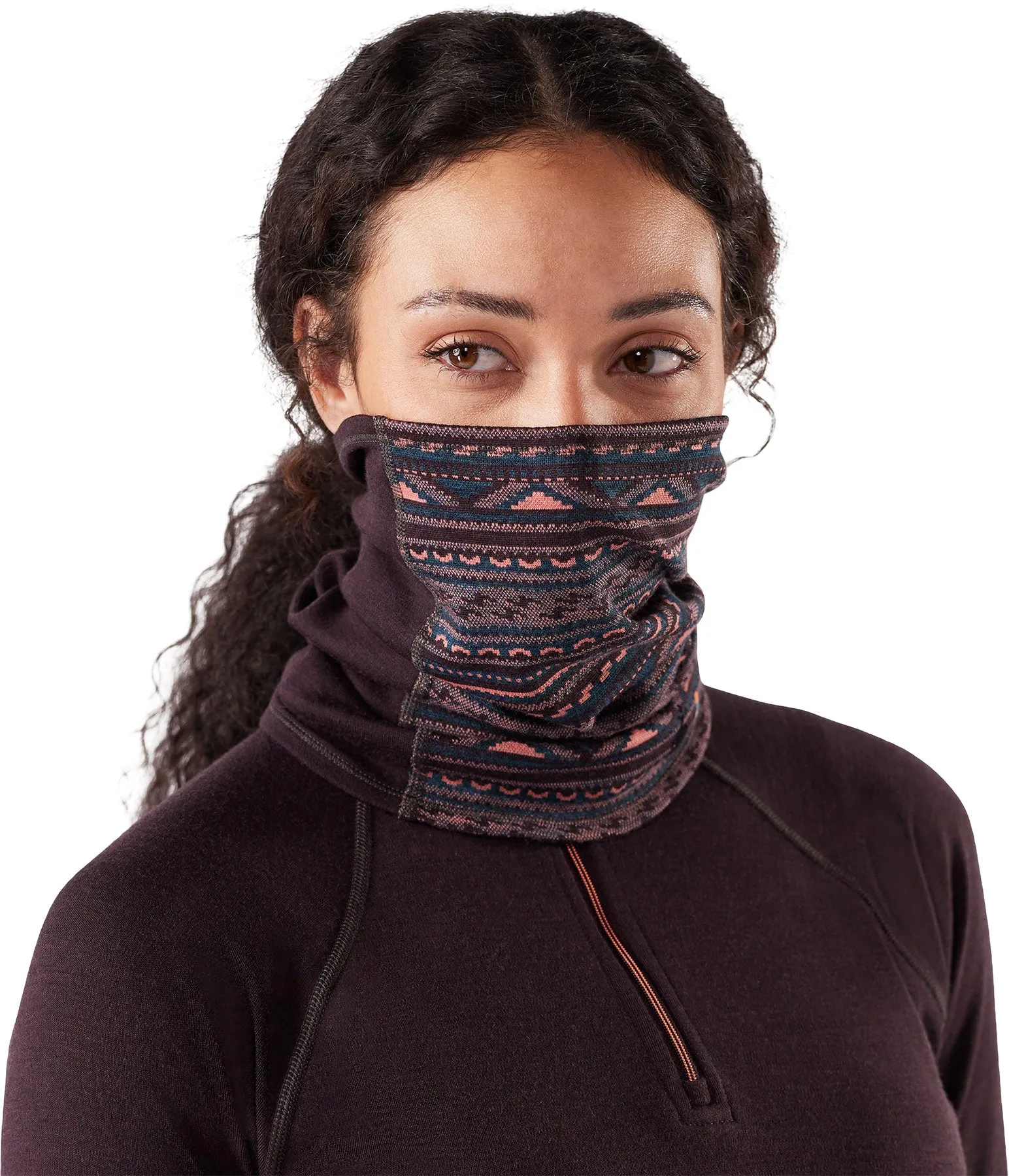 Thermal Merino Colorblock Neck Gaiter - Unisex|-|Cache-cou thermique à contraste de couleurs en laine mérinos - Unisexe sold by Altitude Sports product image thumbnail 4