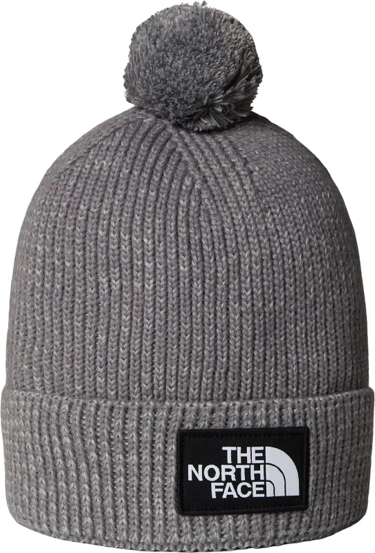 TNF Logo Box Pom Beanie - Unisex|-|Tuque à pompon TNF Logo Box - Unisexe made by The North Face