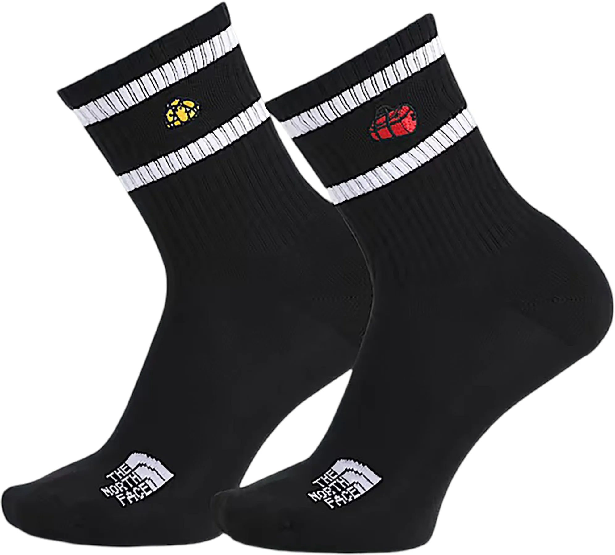 TNF Icons 2 Pair Everyday Crew Socks - Men's|-|Chaussettes mi-mollet 2 paires TNF Icons Everyday - Homme sold by Altitude Sports