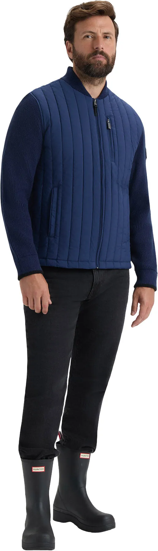 Kindale Vertical Quilt Jacket with Sweater Knit Sleeves - Men's|-|Veste matelassée avec manches en tricot Kindale Vertical - Homme sold by Altitude Sports product image thumbnail 4