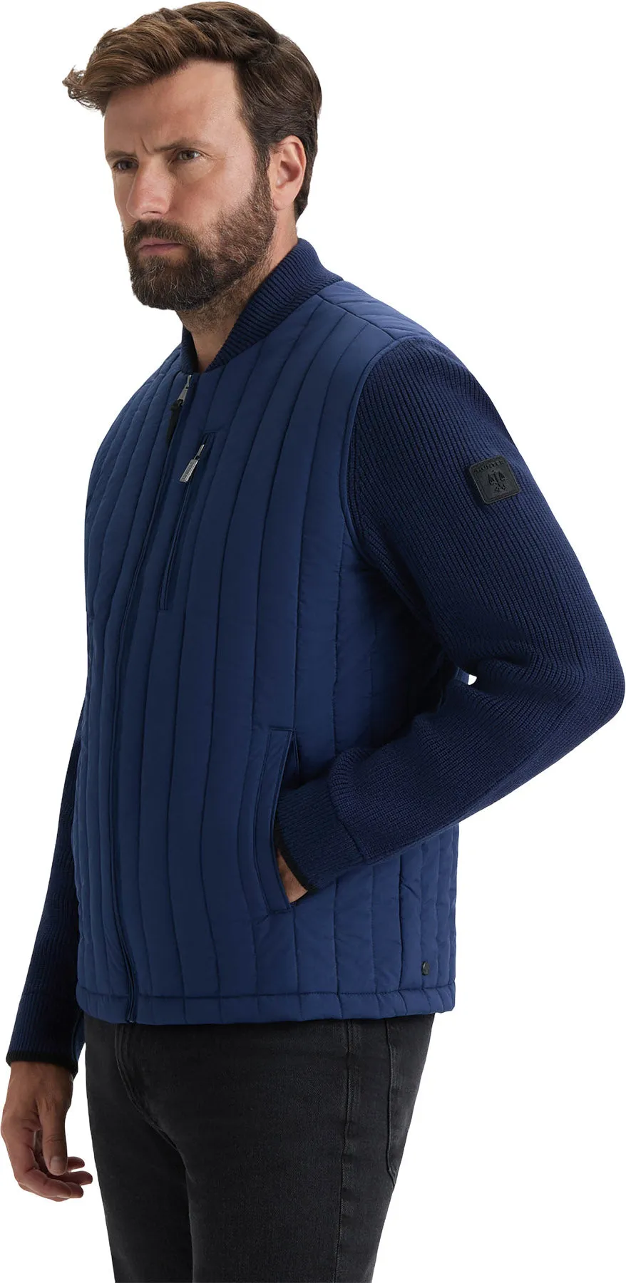 Kindale Vertical Quilt Jacket with Sweater Knit Sleeves - Men's|-|Veste matelassée avec manches en tricot Kindale Vertical - Homme sold by Altitude Sports product image thumbnail 5