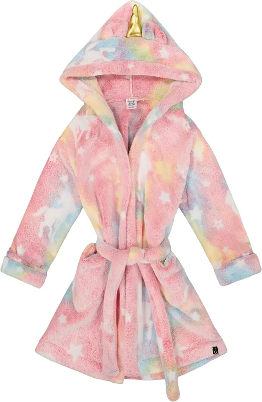 Plush Glow In The Dark Robe - Little Girl|-|Peignoir en peluche brille dans le noir - Petite fille sold by Altitude Sports