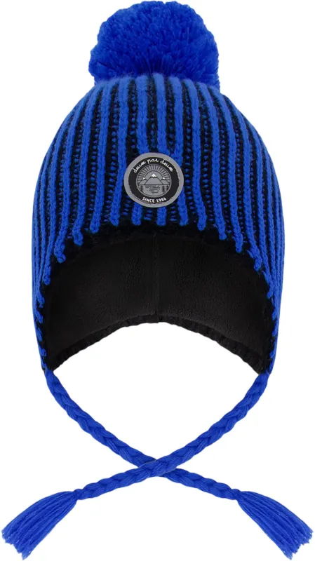 Winter Peruvian Knit Hat with Pompom and Lining - Little Boy|-|Tuque péruvien en tricot doublé avec pompon - Petit garçon sold by Altitude Sports