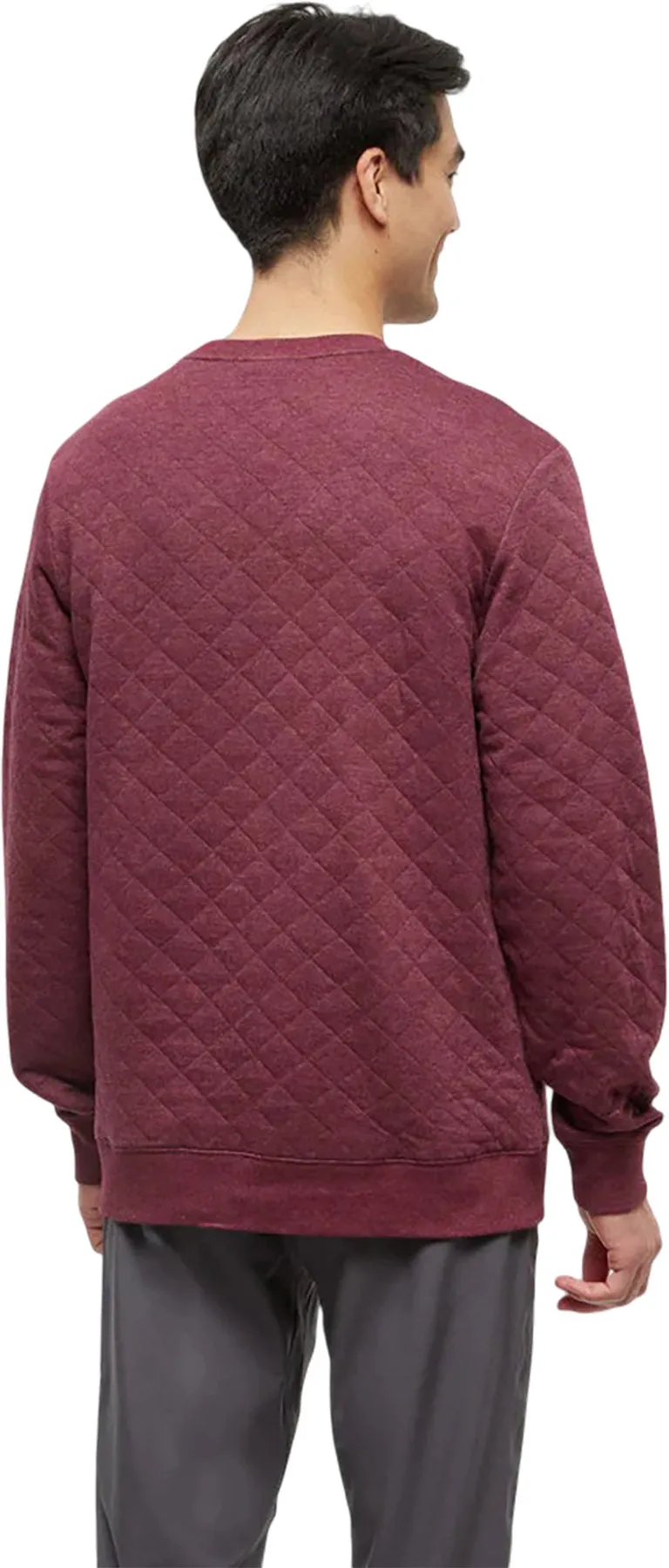 Reynard Quilted Classic Crew Neck Sweatshirt - Men's|-|Chandail en molleton classique à col rond matelassé Reynard - Homme sold by Altitude Sports product image thumbnail 2
