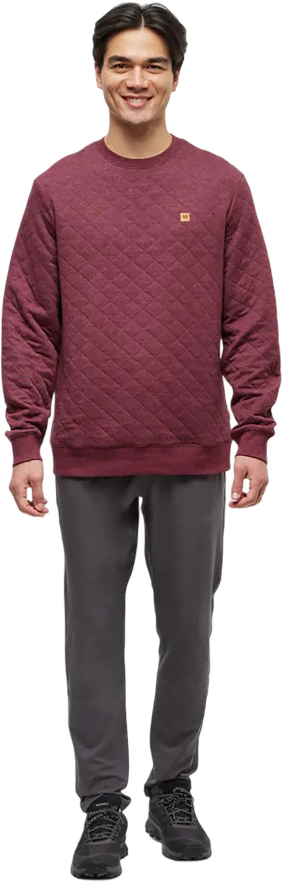 Reynard Quilted Classic Crew Neck Sweatshirt - Men's|-|Chandail en molleton classique à col rond matelassé Reynard - Homme sold by Altitude Sports product image thumbnail 3