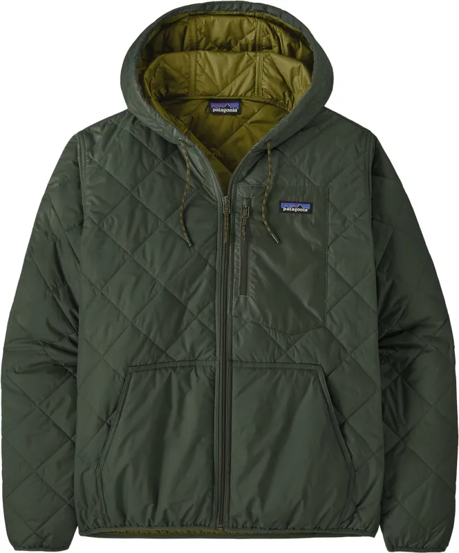 Diamond Quilted Bomber Hoody - Men's|-|Chandail à capuchon aviateur matelassé Diamond - Homme made by Patagonia