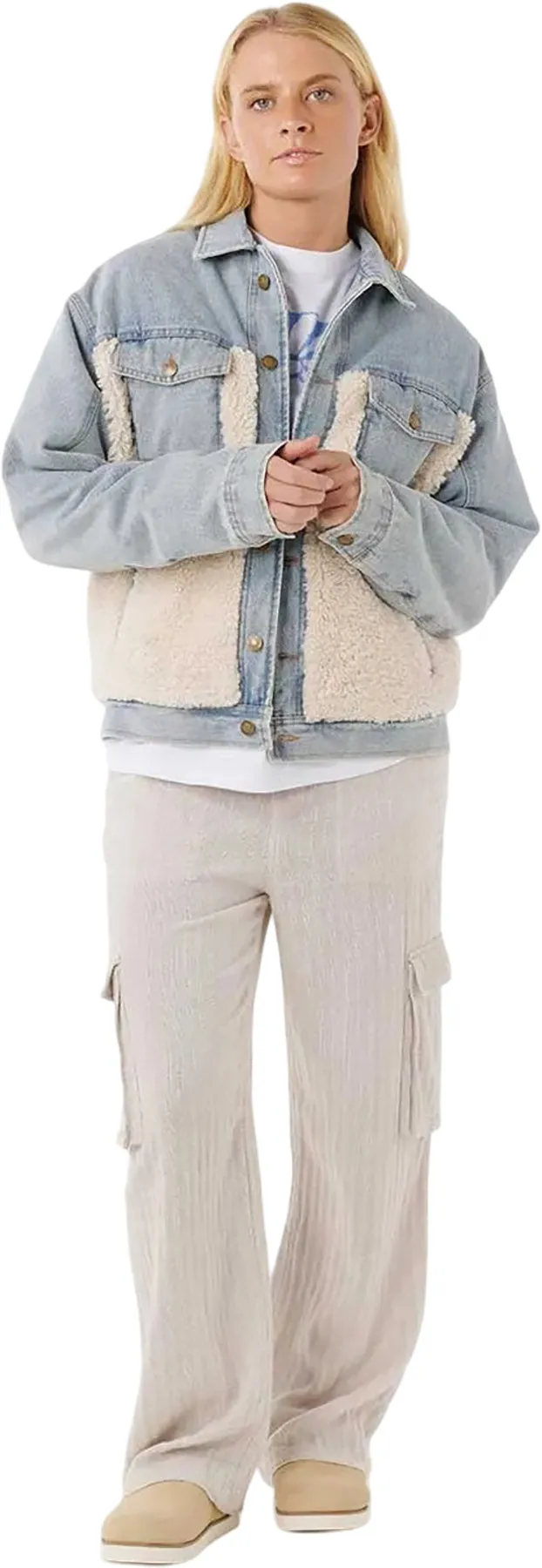 Cruisin' Sherpa Denim Jacket - Women's|-|Manteau en jean sherpa Cruisin' - Femme sold by Altitude Sports