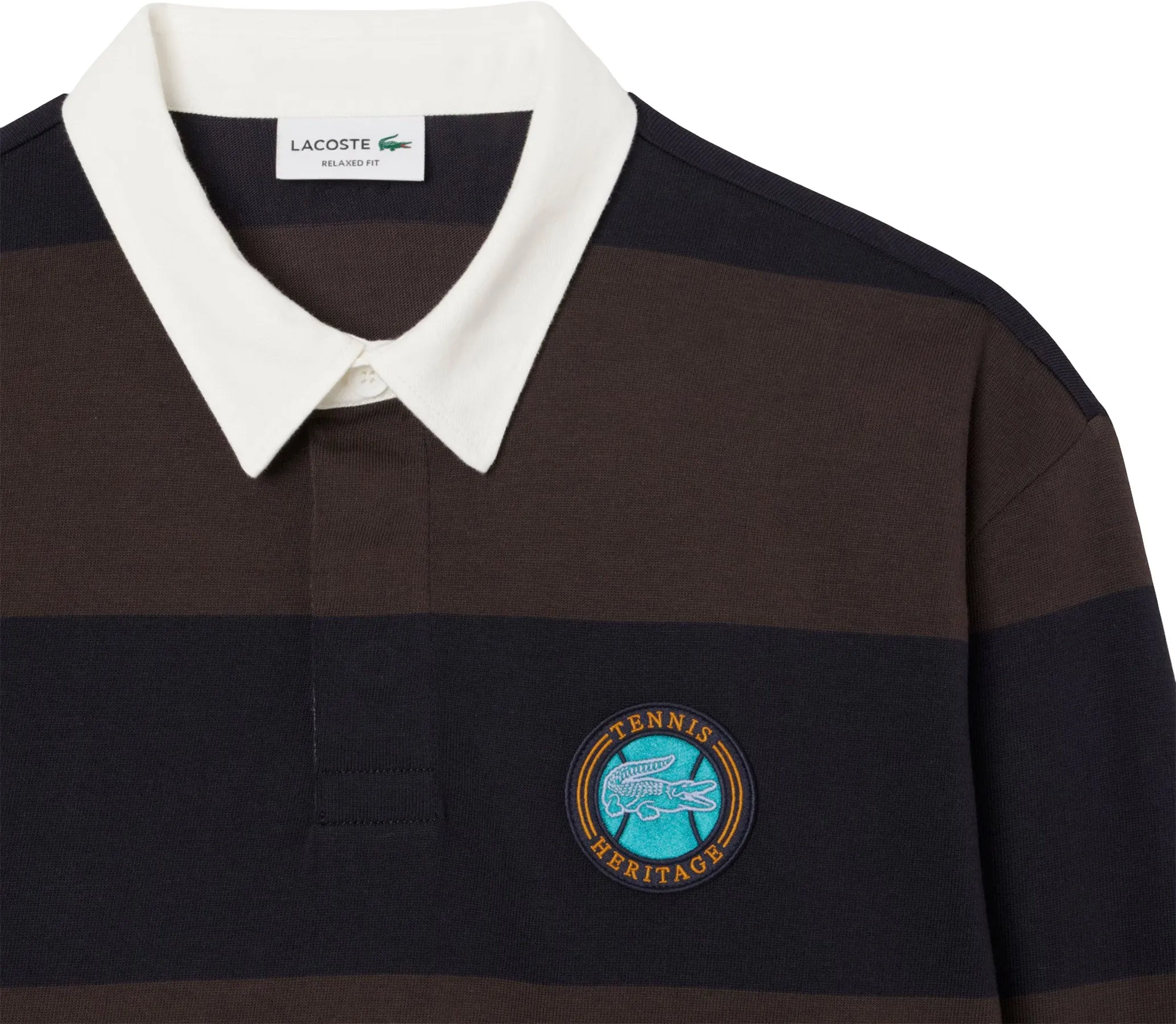 Relaxed Fit Striped Rugby Polo - Men's|-|Polo rugby à rayures coupe décontractée - Homme sold by Altitude Sports product image thumbnail 5