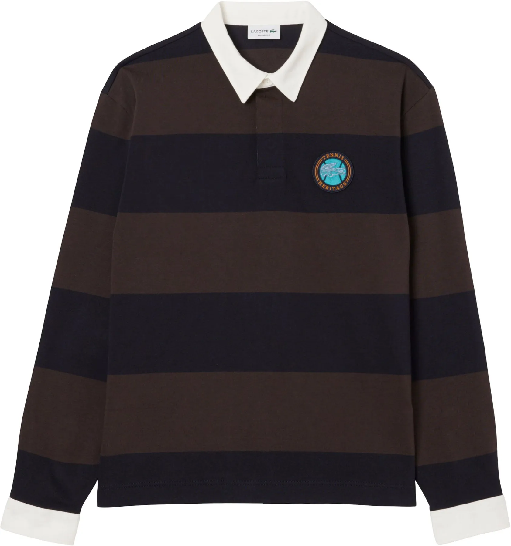Relaxed Fit Striped Rugby Polo - Men's|-|Polo rugby à rayures coupe décontractée - Homme sold by Altitude Sports