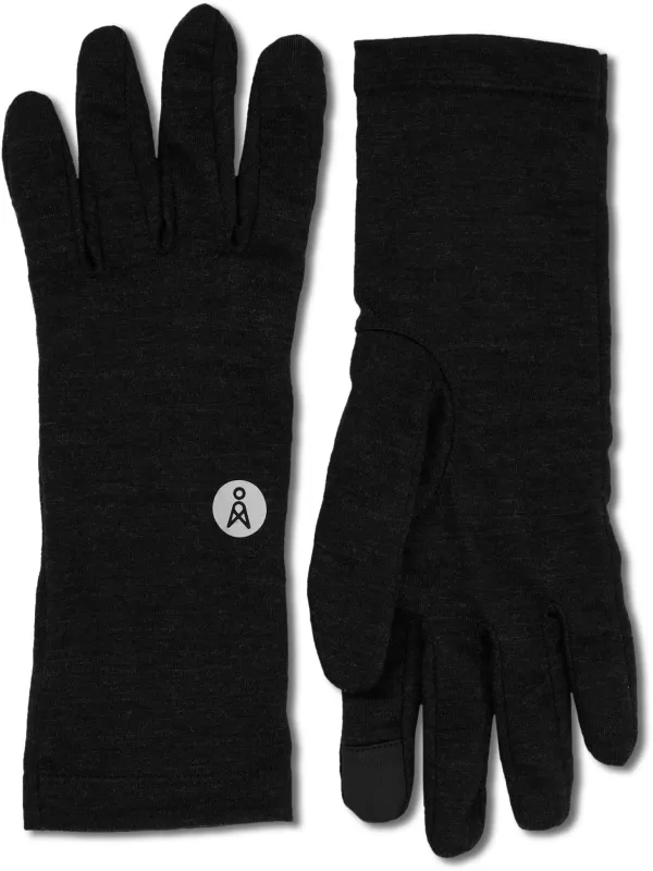 Touchscreen-Compatible Merino Gloves|-|Gants en mérinos compatibles avec écran tactile sold by Altitude Sports