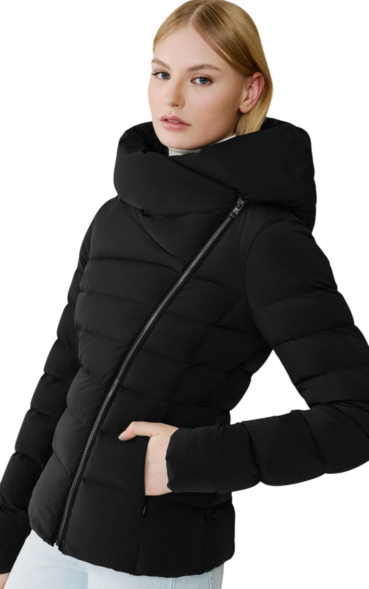 Judy Stretch Down Jacket with Hood - Women's|-|Manteau extensible en duvet avec capuchon Judy - Femme sold by Altitude Sports product image thumbnail 5