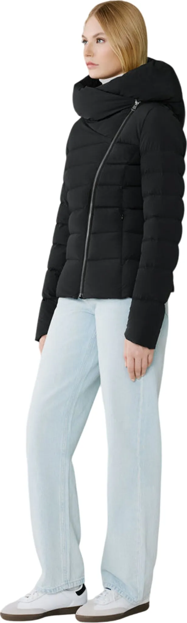Judy Stretch Down Jacket with Hood - Women's|-|Manteau extensible en duvet avec capuchon Judy - Femme sold by Altitude Sports product image thumbnail 2