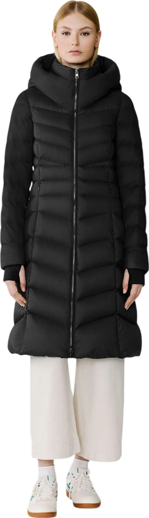 Lita-U Midi Down Coat with Hood - Women's |-|Manteau midi en duvet avec capuchon Lita-U - Femme sold by Altitude Sports product image thumbnail 2