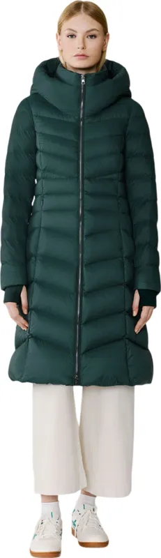 Lita-U Midi Down Coat with Hood - Women's |-|Manteau midi en duvet avec capuchon Lita-U - Femme sold by Altitude Sports