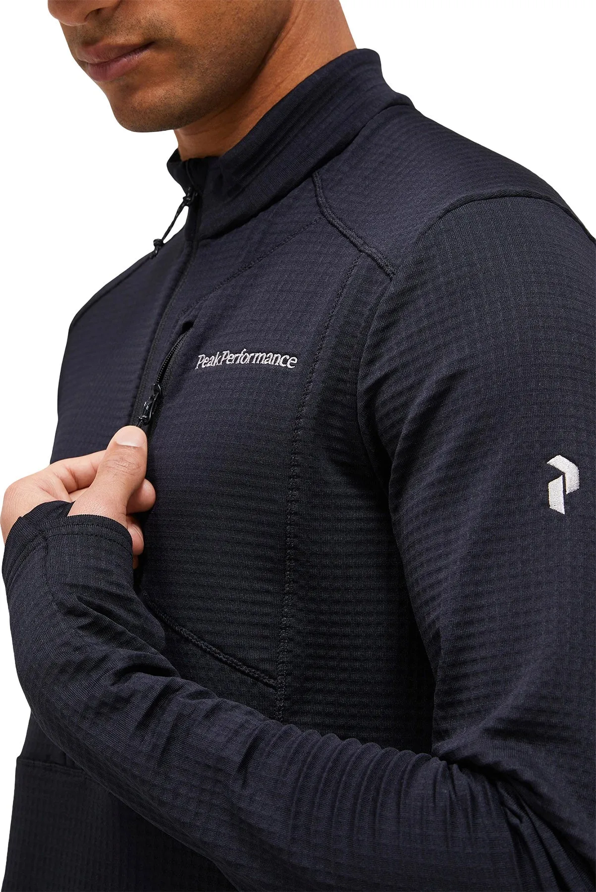 Trail Polartec Power Grid Half-Zip Fleece Pullover - Men's|-|Chandail en molleton à demi-glissière Trail Polartec Power Grid - Homme sold by Altitude Sports product image thumbnail 4