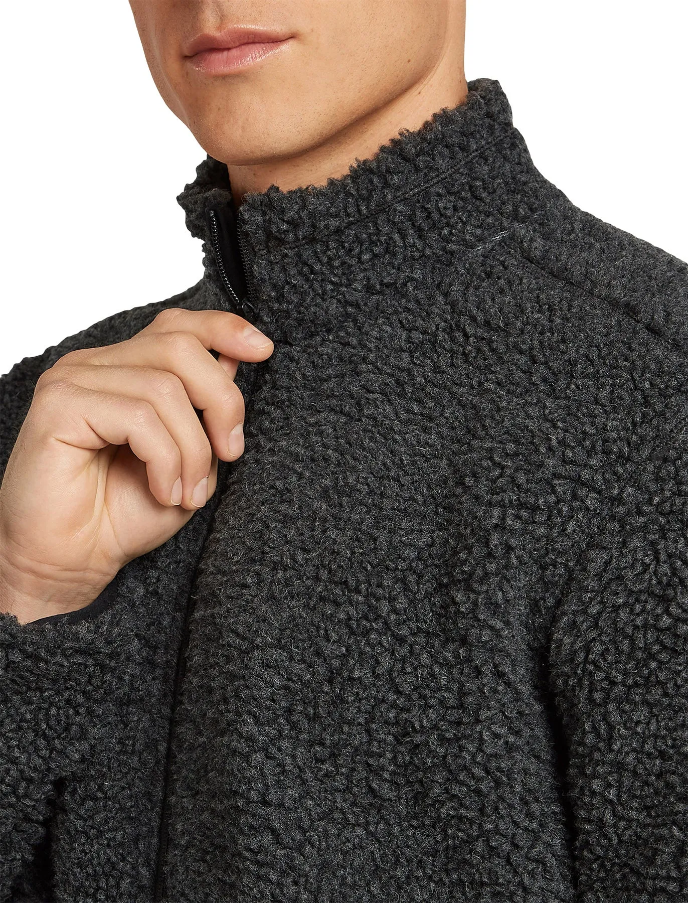 960 RealFleece Merino Blend High Pile Long Sleeve Zip Jacket - Men's|-|Manteau zippé à manches longues en mélange de mérinos 960 RealFleece - Homme sold by Altitude Sports product image thumbnail 3