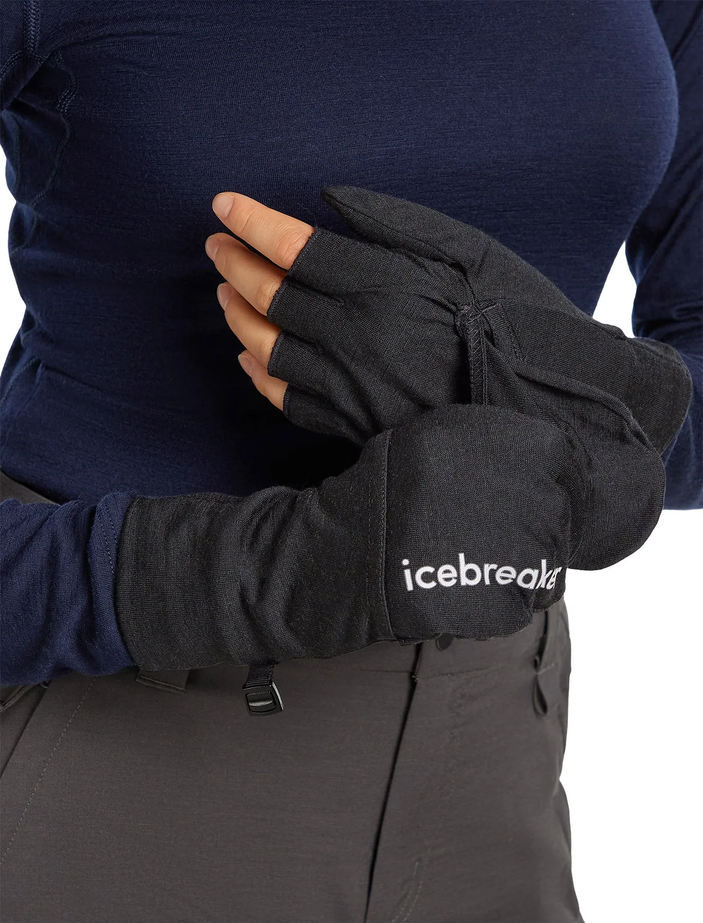 Merino 200 Convertible Mittens - Unisex|-|Mitaines convertible en mérinos 200 - Unisexe sold by Altitude Sports product image thumbnail 3