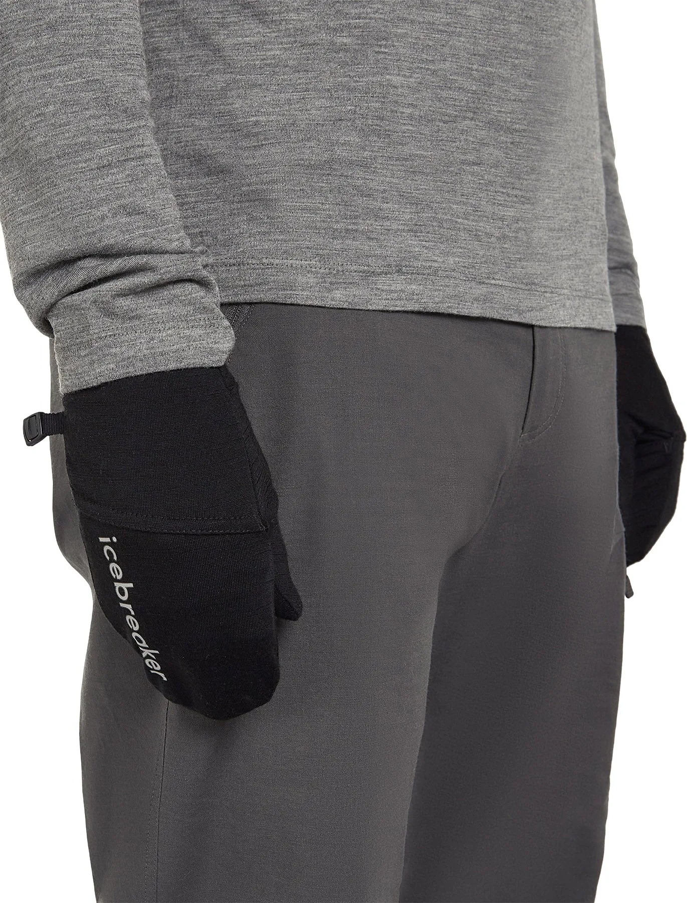 Merino 200 Convertible Mittens - Unisex|-|Mitaines convertible en mérinos 200 - Unisexe sold by Altitude Sports product image thumbnail 2