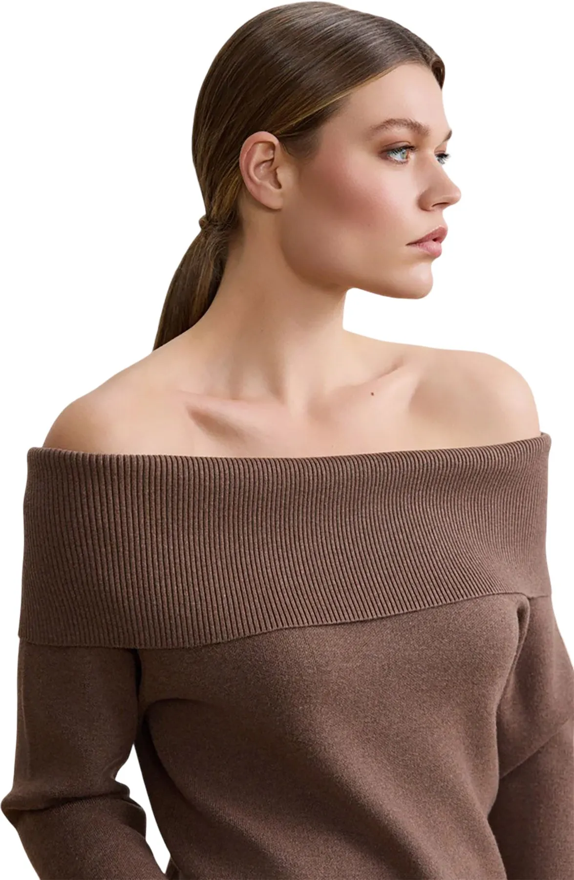 Olly Off-Shoulder Sweater - Women's|-|Pull-Over Décolleté Olly - Femme sold by Altitude Sports product image thumbnail 4