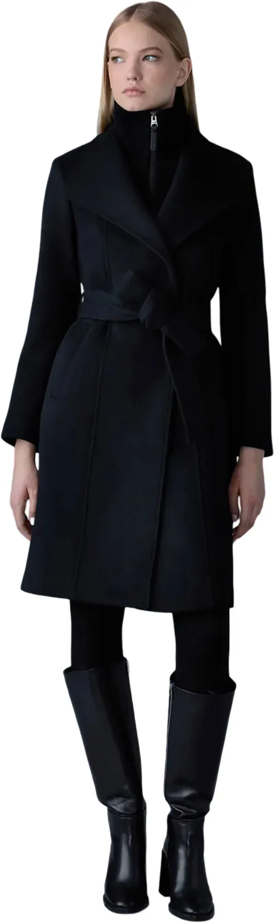 Norita 2-in-1 Double Face Wool Coat with Sash - Women's|-|Manteau 2-en-1 réversible en laine avec ceinture Norita - Femme sold by Altitude Sports product image thumbnail 4