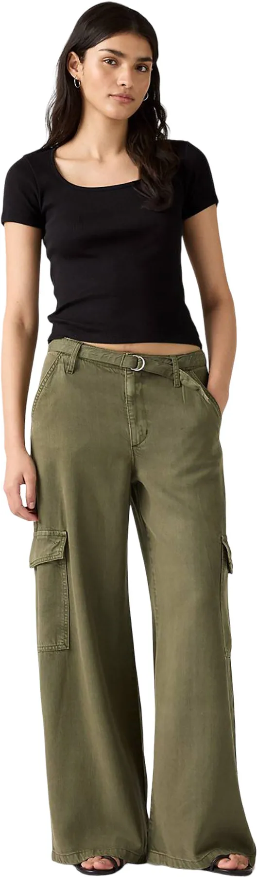 Baggy Dad Cargo Pants - Women's|-|Pantalon cargo baggy style dad - Femme sold by Altitude Sports