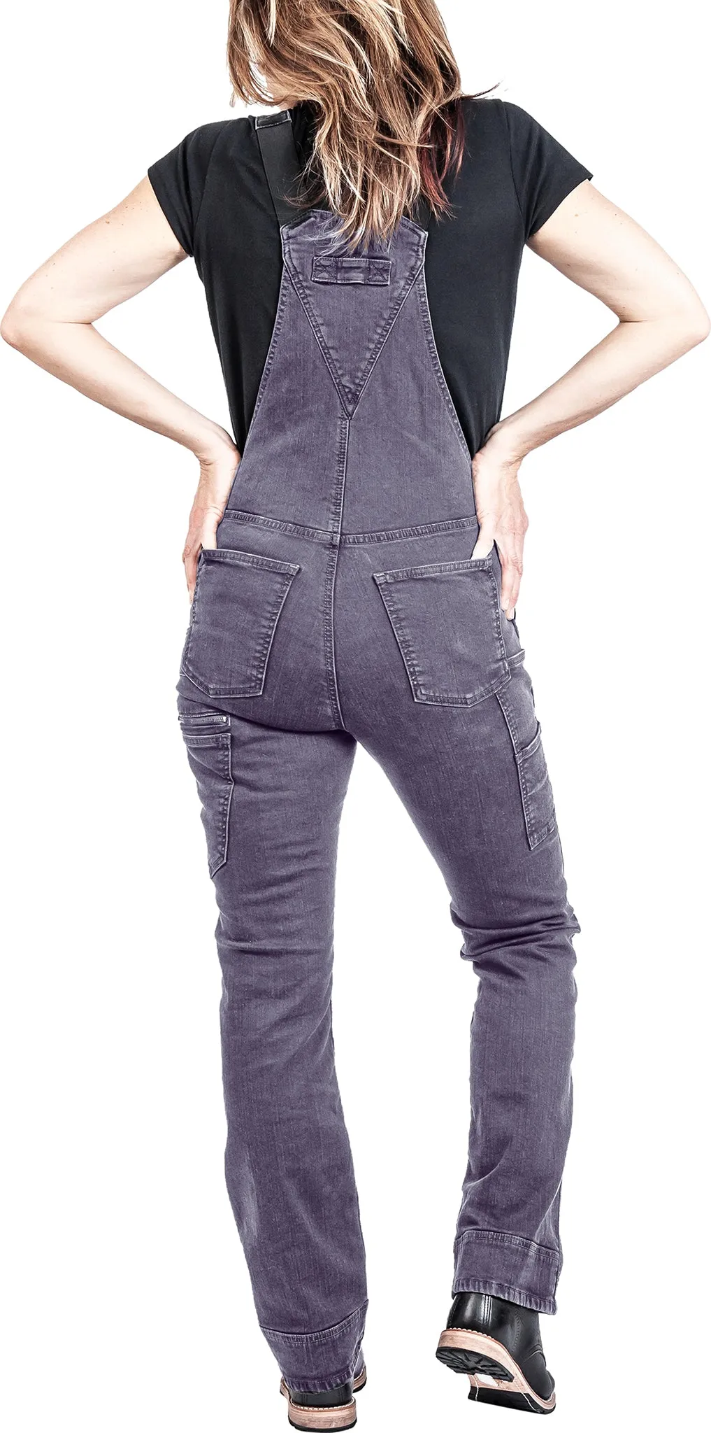 Freshley Overall Grey Stretch Canvas - Women's|-|Salopette grise extensible en toile Freshley - Femme sold by Altitude Sports product image thumbnail 2