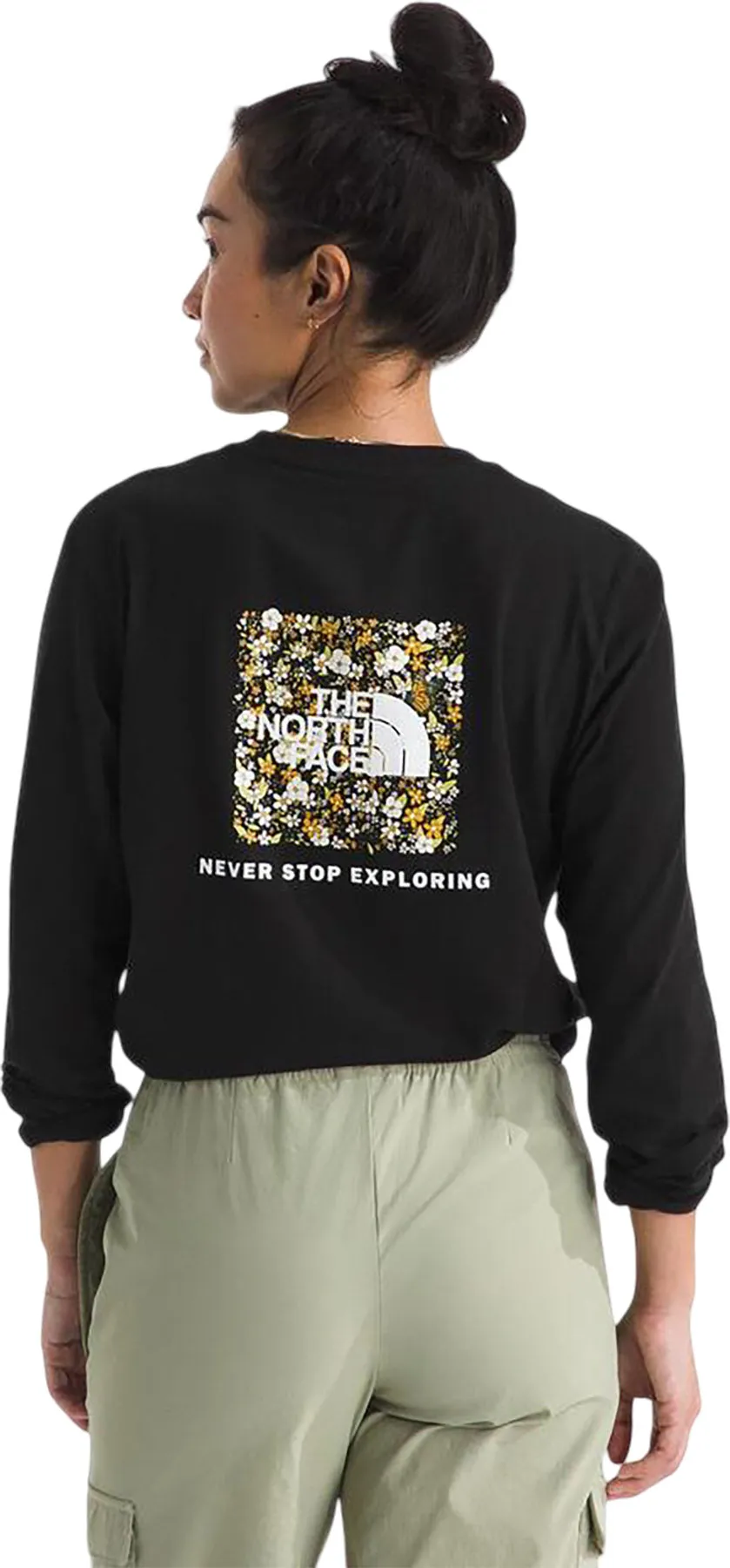 Evolution Floral Box NSE Long-Sleeve Graphic T-Shirt - Women's|-|T-shirt graphique à manches longues Evolution Floral Box NSE - Femme sold by Altitude Sports product image thumbnail 4